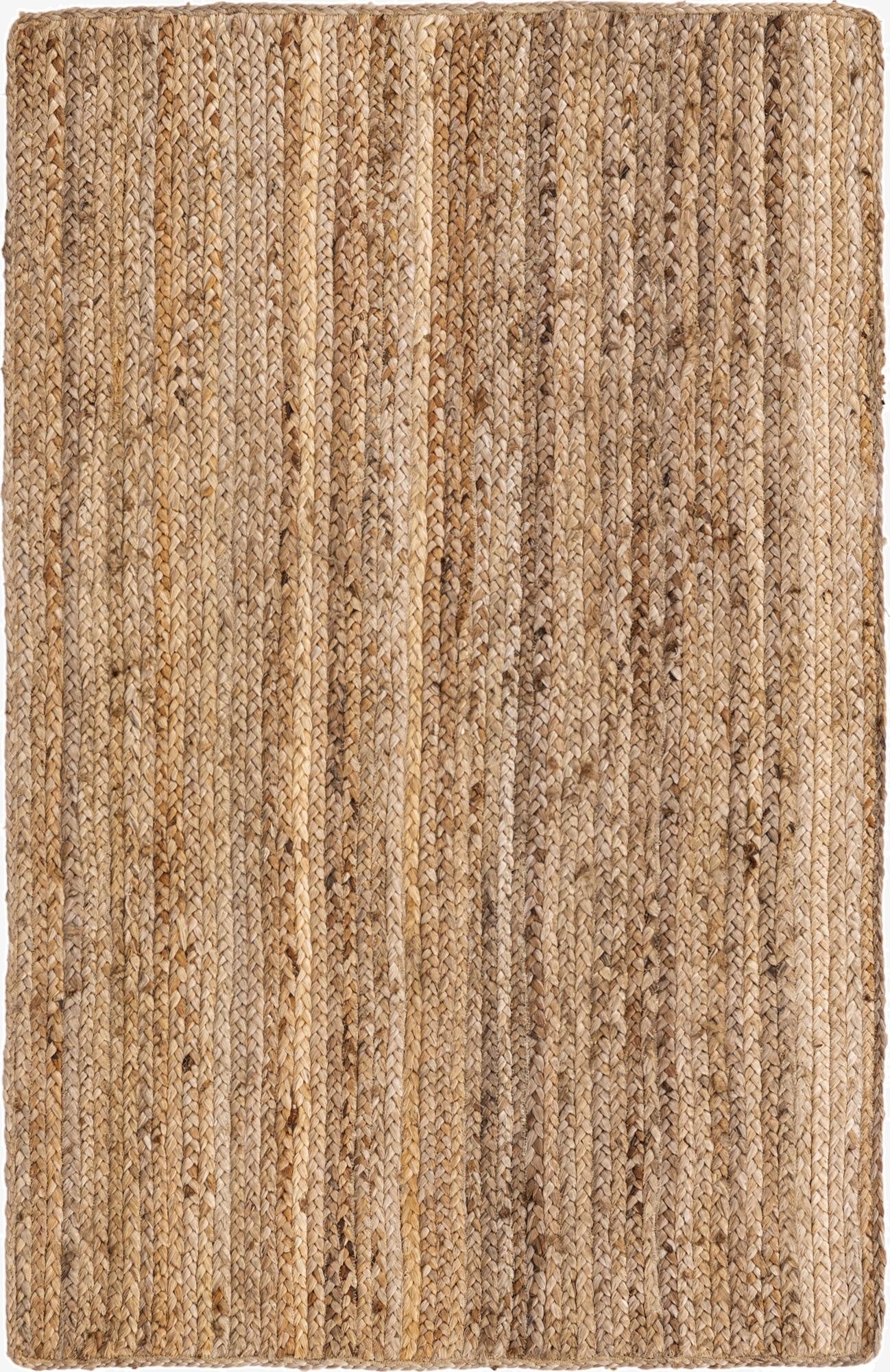 Primary image 3' 3 x 5' 1  Hand Braided Jute Rug