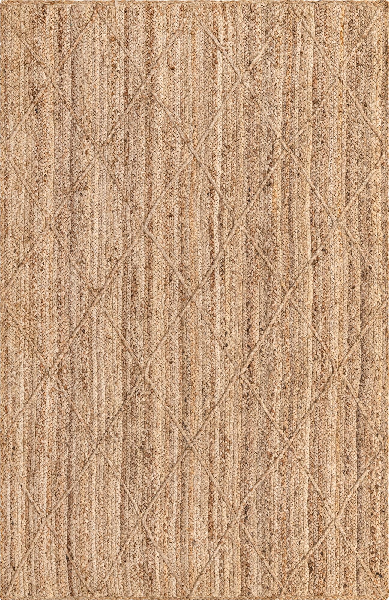Primary image 5' 1 x 8'  Hand Braided Jute Rug