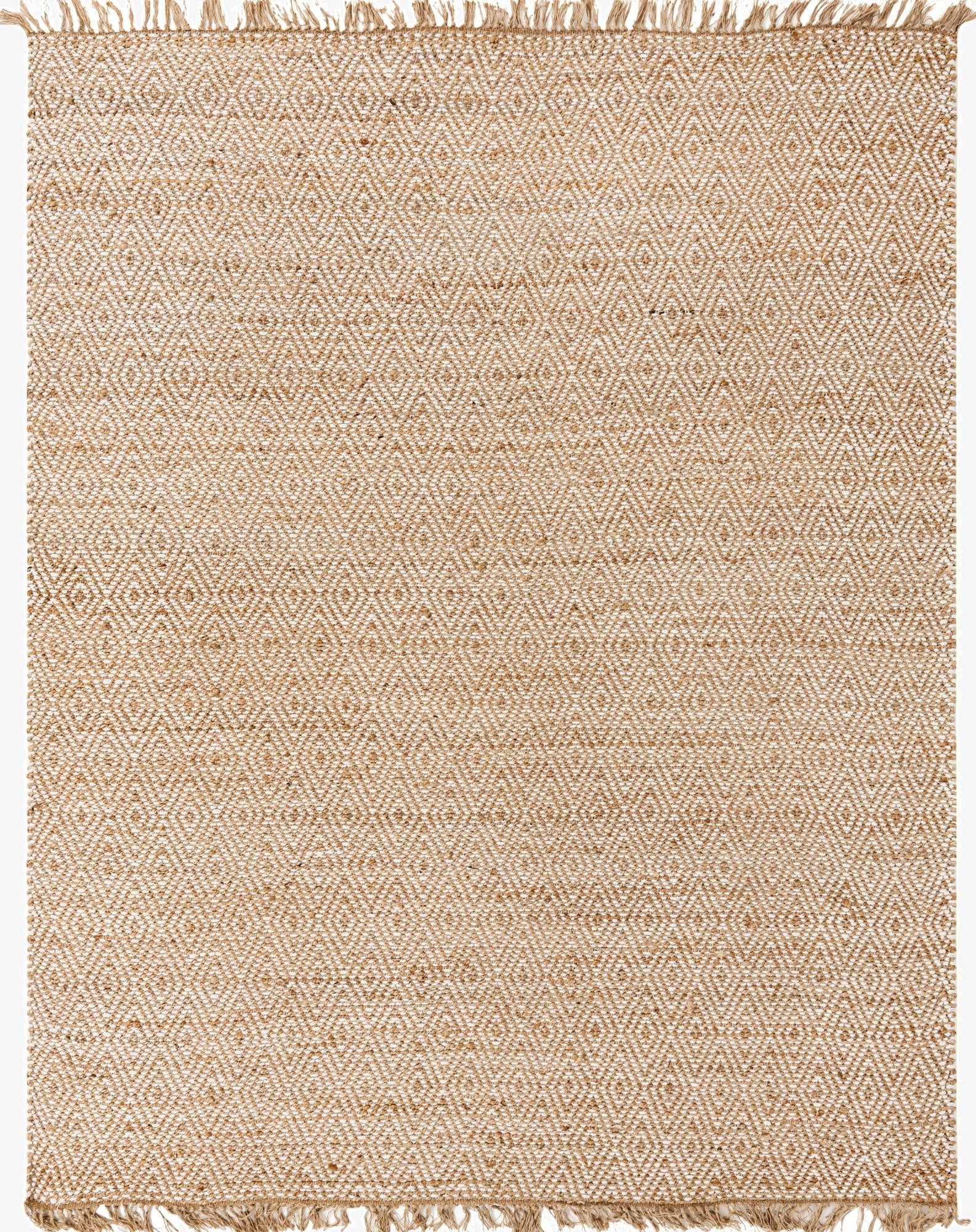 Primary image 8' x 10'  Hand Woven Braided Jute Rug