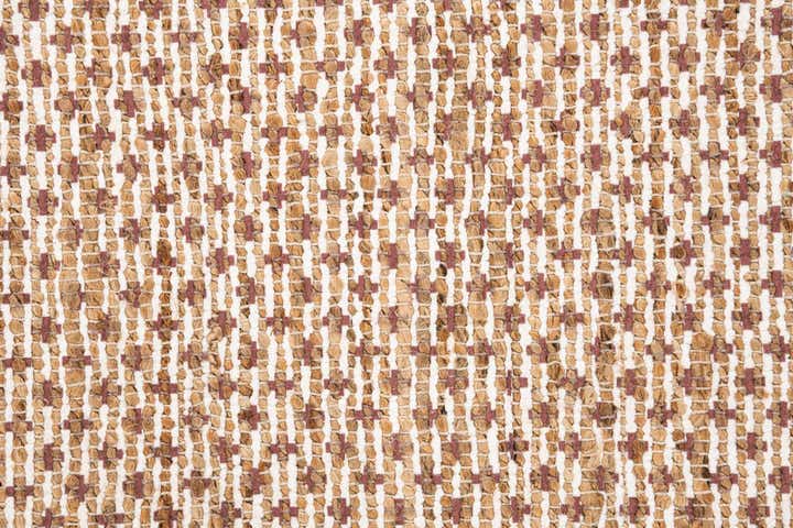 4' 2 x 6' Hand Braided Chenille Jute Rug