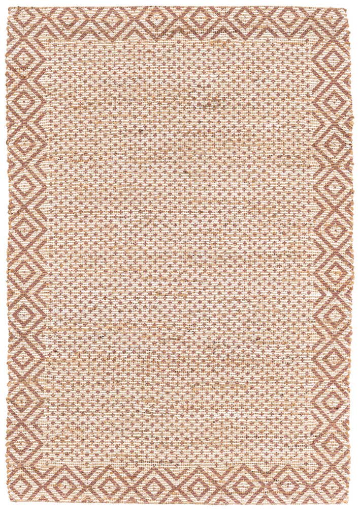 4' 2 x 6' Hand Braided Chenille Jute Rug