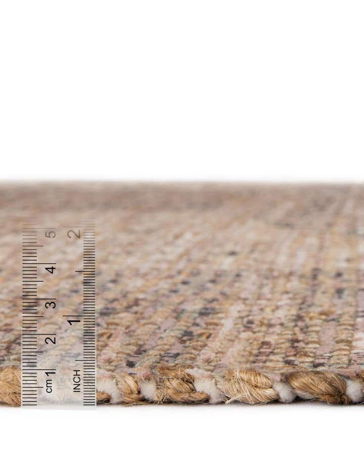 9' x 12' Hand Woven Chenille Jute Rug