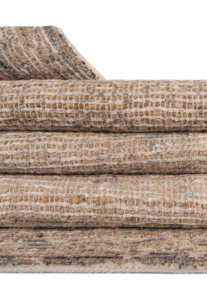 6' 1 x 9' Hand Woven Chenille Jute Rug