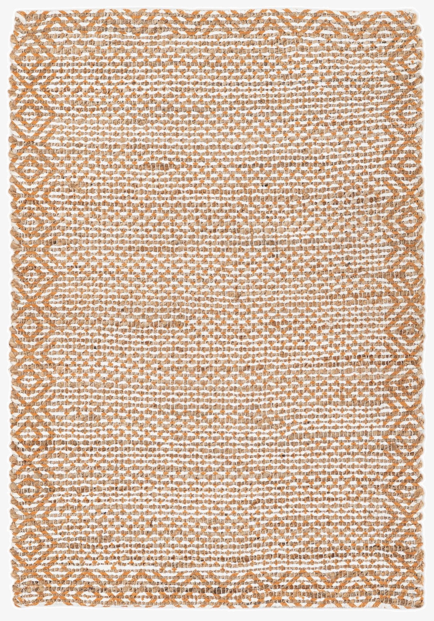 2' 1 x 3' 1  Hand Woven Chenille Jute Rug
