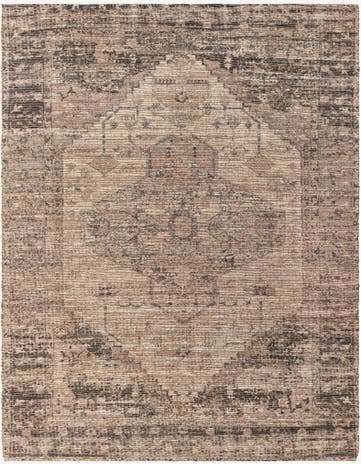 7' 10 x 10' Hand Woven Chenille Jute Rug