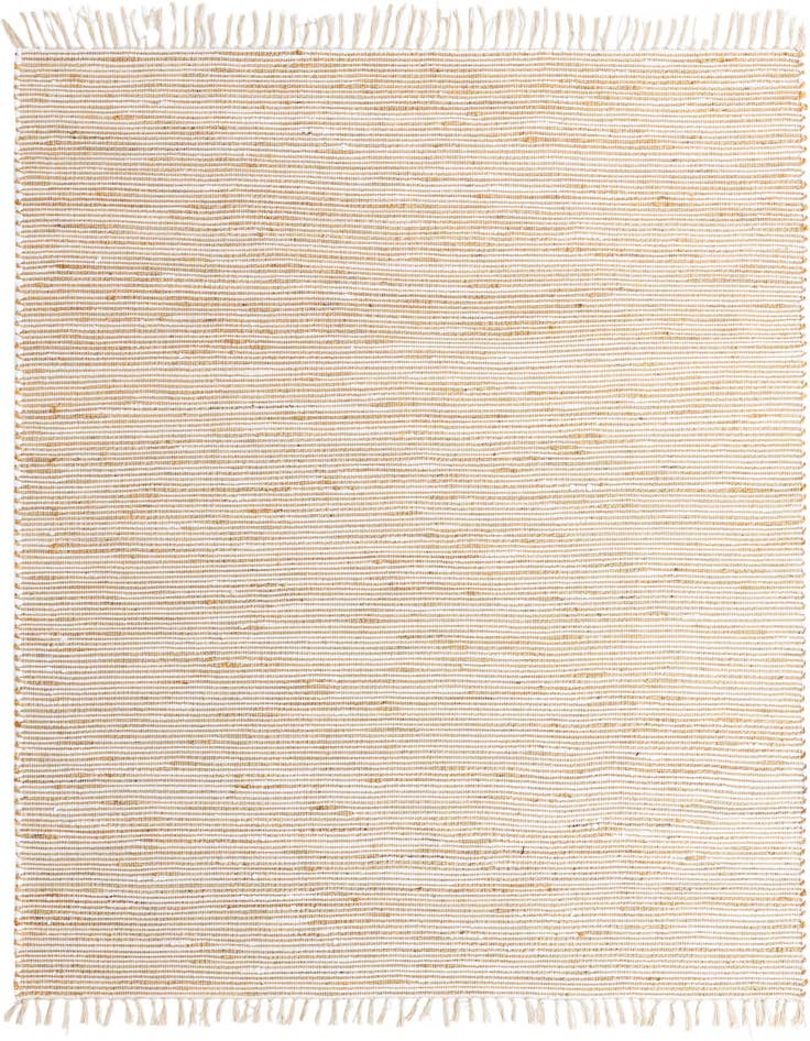 Detail image of 7' 1 x 10' Hand Woven Chindi Jute Rug