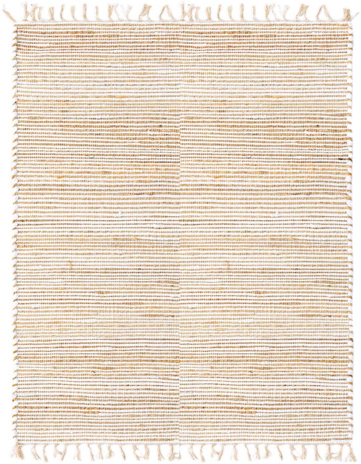 Detail image of 5' 1 x 8' Hand Woven Chindi Jute Rug