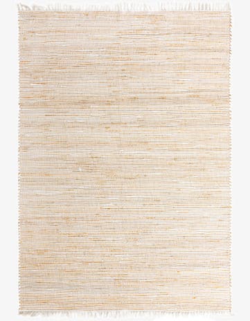 9' x 12' Hand Woven Chindi Jute Rug