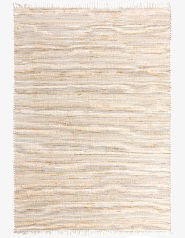8' x 11' Hand Woven Chindi Jute Rug