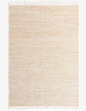 Natural Hand Woven Chindi Jute Rug