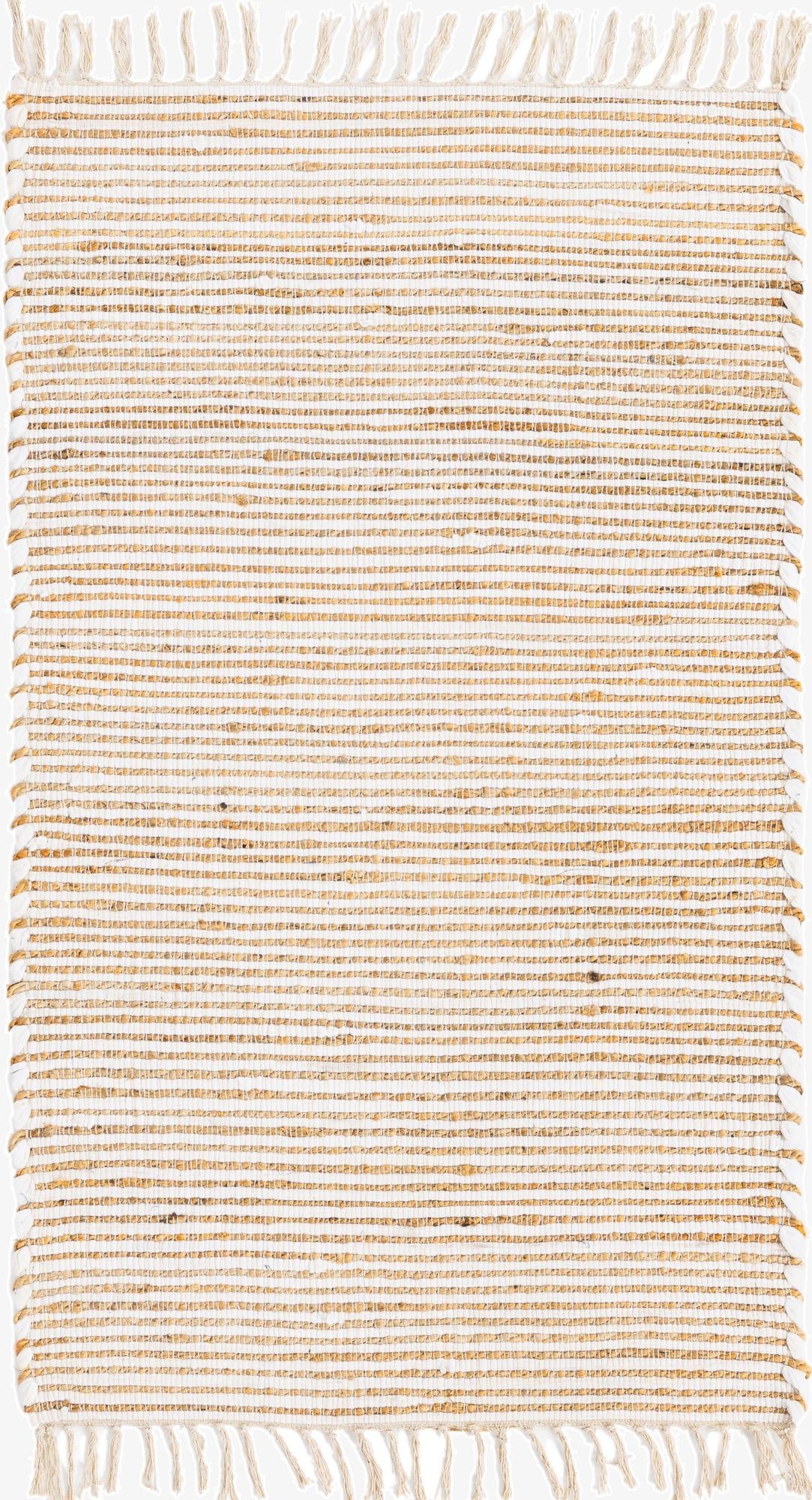 Primary image 3' 3 x 5' 1  Hand Woven Chindi Jute Rug