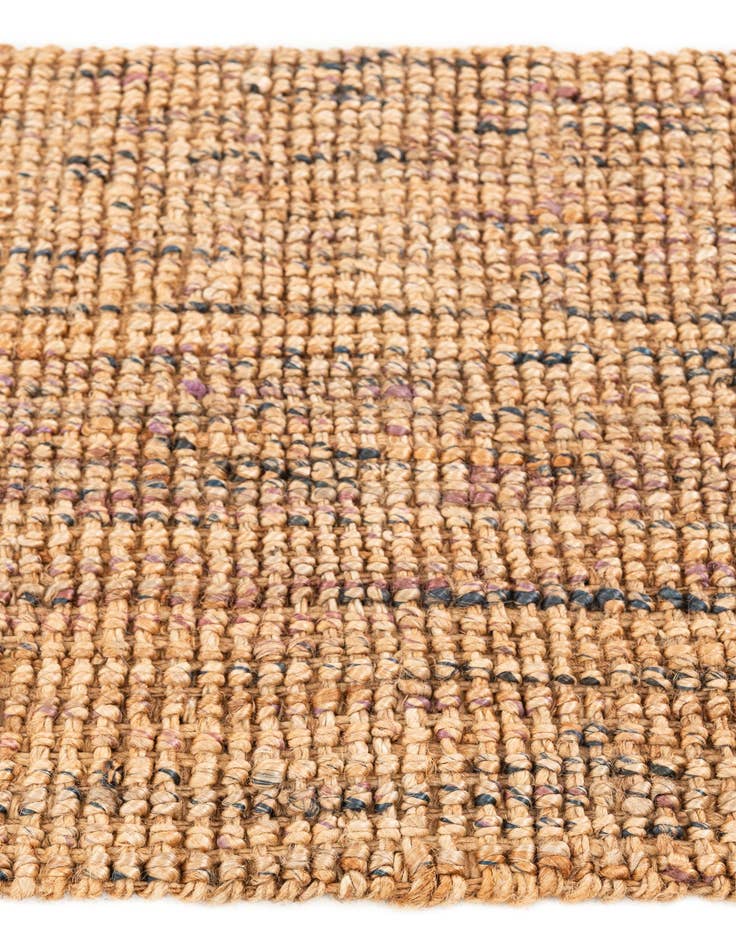 Detail image of 2' 2 x 3' 2 Hand Braided Chunky Jute Rug