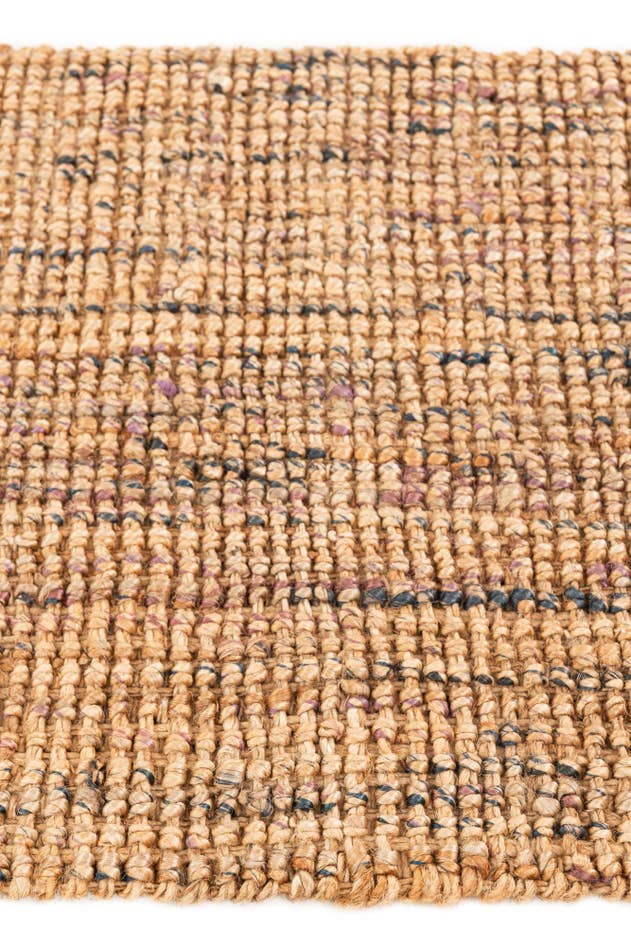 Detail image of 2' 2 x 3' 2 Hand Braided Chunky Jute Rug