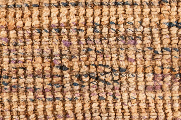 2' 2 x 3' 2 Hand Braided Chunky Jute Rug