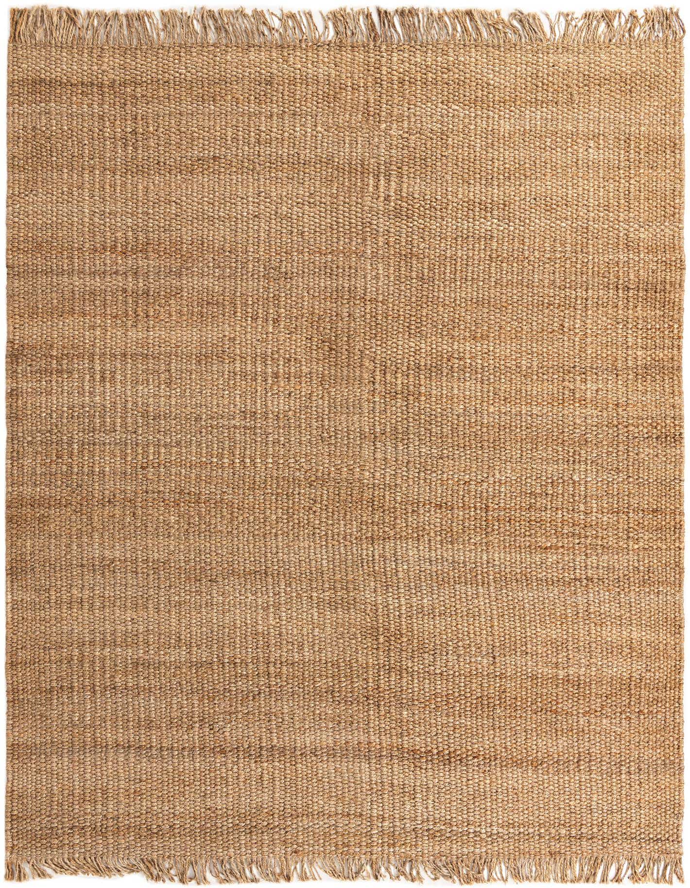 9' x 12' 2 Hand Woven Chunky Jute Rug