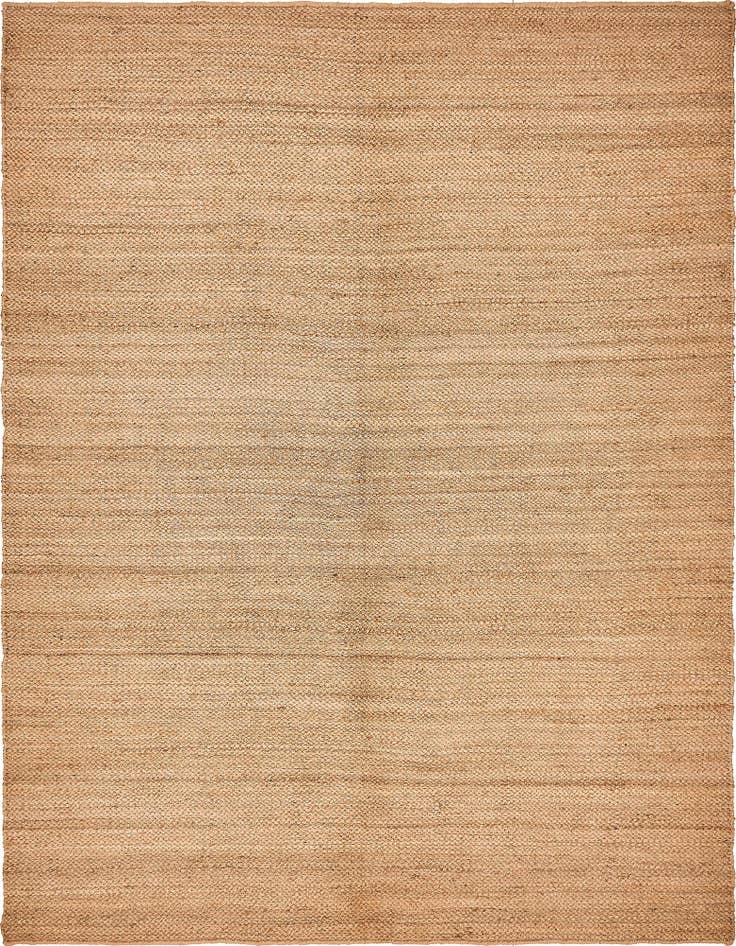 Detail image of 9' x 12' 2 Hand Woven Chunky Jute Rug