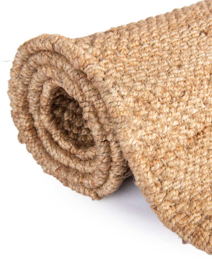10' x 14' 1 Hand Woven Chunky Jute Rug