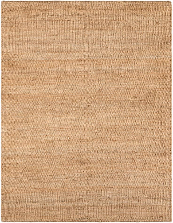 Detail image of 7' 1 x 10' Hand Woven Chunky Jute Rug