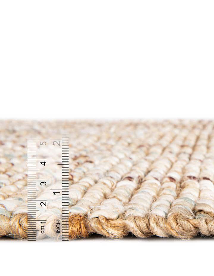 7' 10 x 10' Hand Woven Chunky Jute Rug