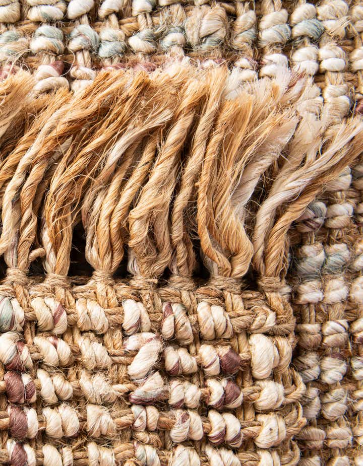 7' 10 x 10' Hand Woven Chunky Jute Rug