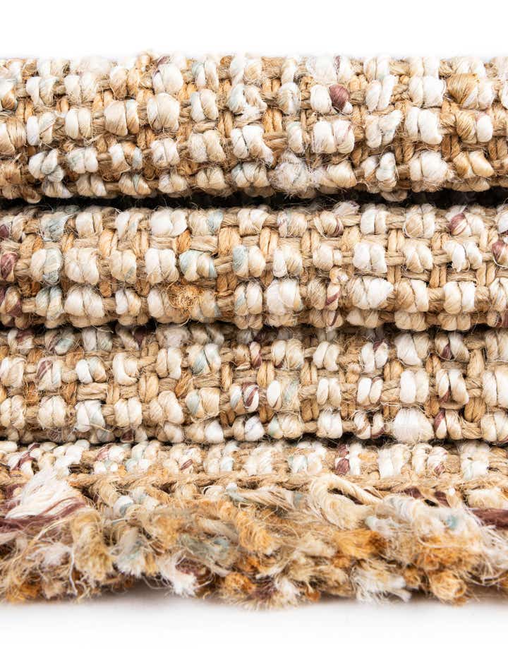 7' 10 x 10' Hand Woven Chunky Jute Rug
