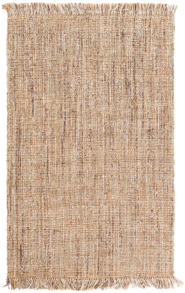 5' 1 x 8' Hand Woven Chunky Jute Rug