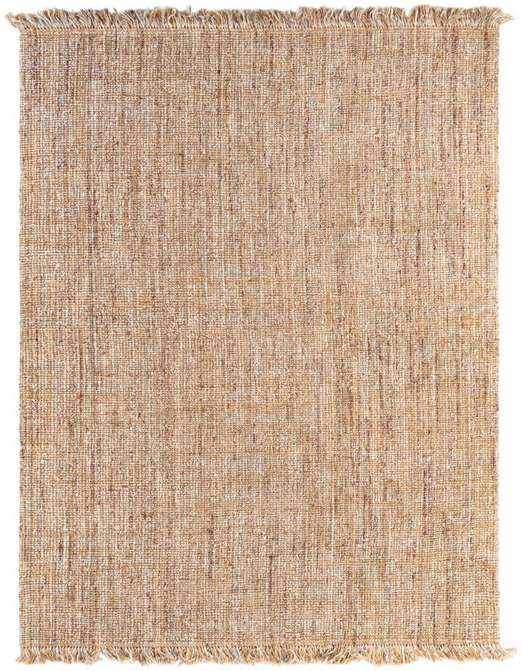 Detail image of 9' x 12' Hand Woven Chunky Jute Rug