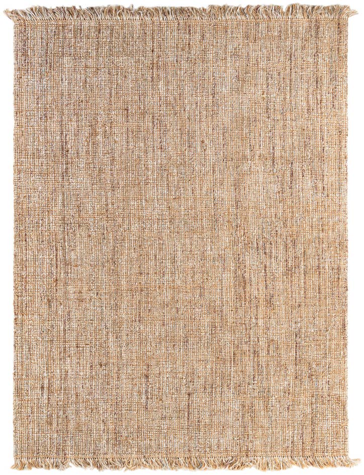 Detail image of 9' x 12' Hand Woven Chunky Jute Rug