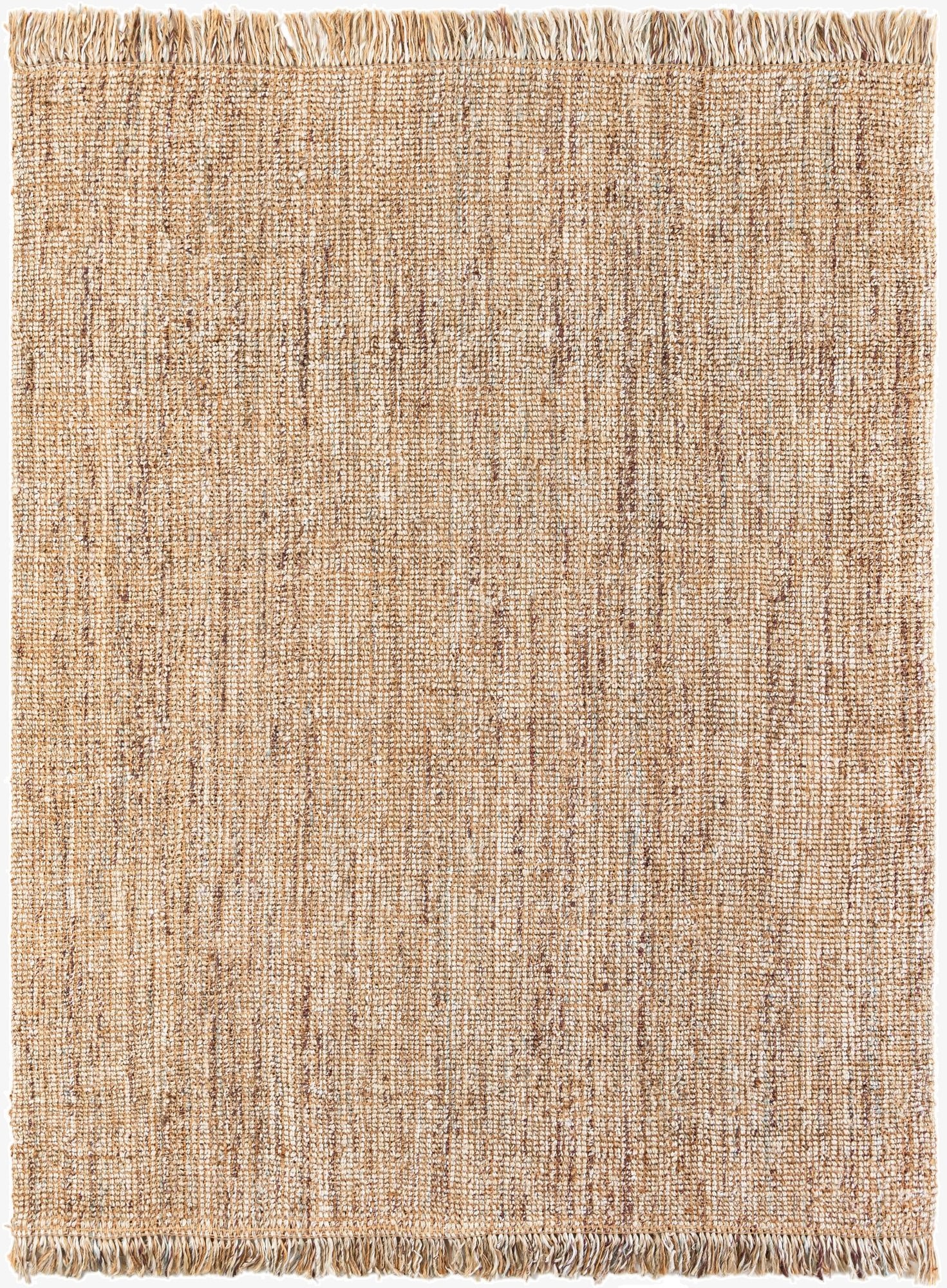Primary image 7' 10 x 10'  Hand Woven Chunky Jute Rug