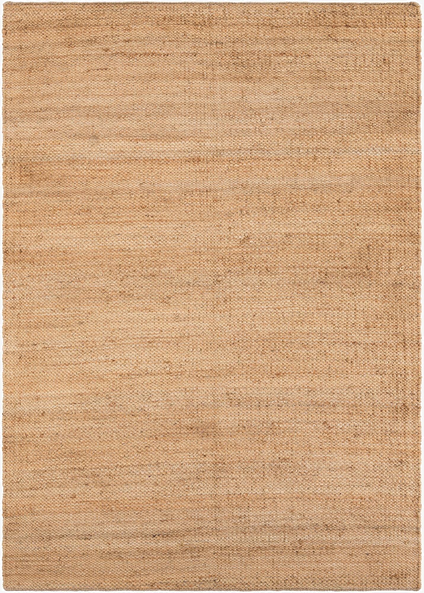 7' 1 x 10'  Hand Woven Chunky Jute Rug