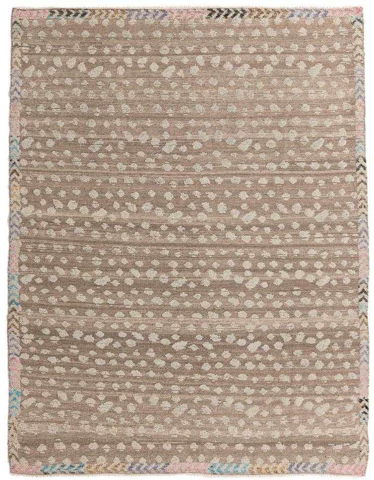 Detail image of 6' 6 x 10' Hand Knotted Darya Wool Rug