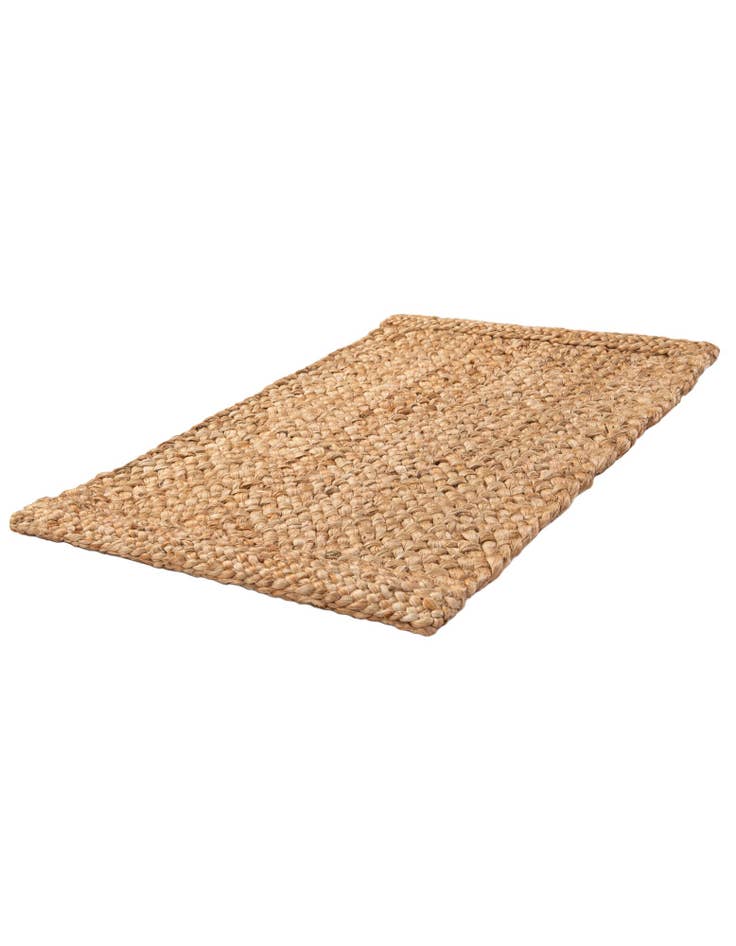 Detail image of 2' x 3' 1 Handmade Heirloom Braided Jute Rug