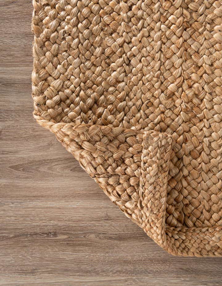 7' 1 x 10' Handmade Heirloom Braided Jute Rug