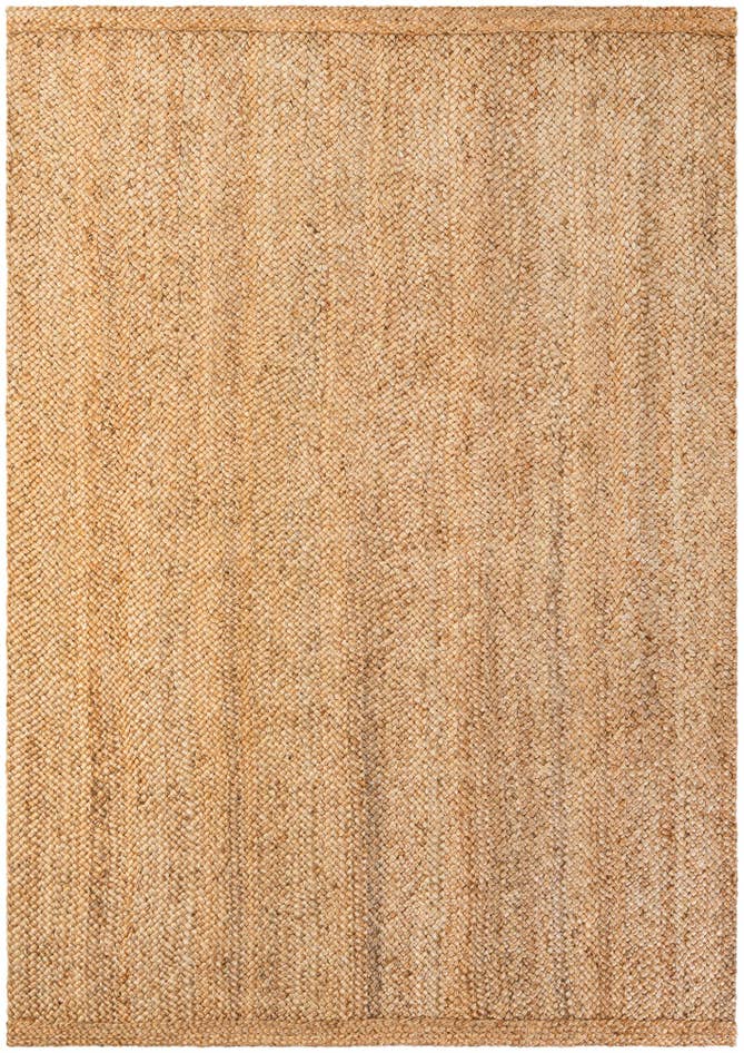Detail image of 7' 1 x 10' Handmade Heirloom Braided Jute Rug