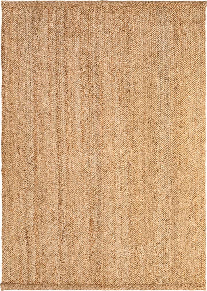 8' x 11' 4 Handmade Heirloom Braided Jute Rug