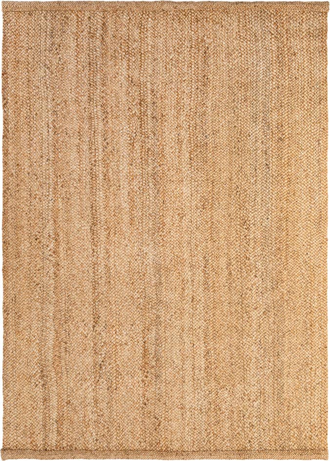 Detail image of 8' x 11' 4 Handmade Heirloom Braided Jute Rug