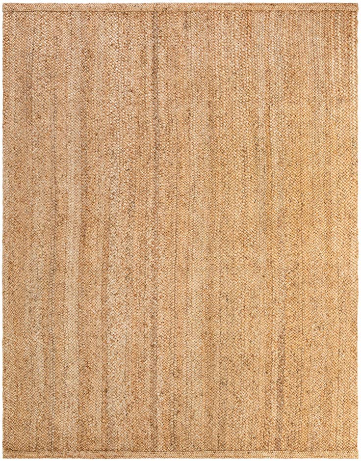 Detail image of 9' x 12' Handmade Heirloom Braided Jute Rug