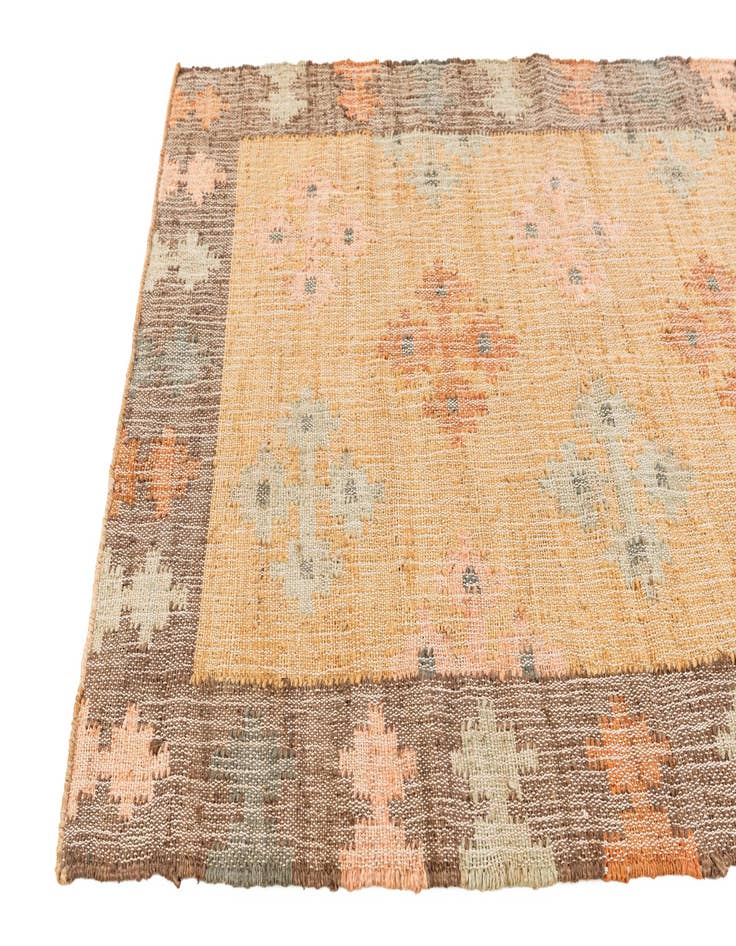 Detail image of 4' x 5' 9  Hand Woven Kala Handwoven Jute Rug