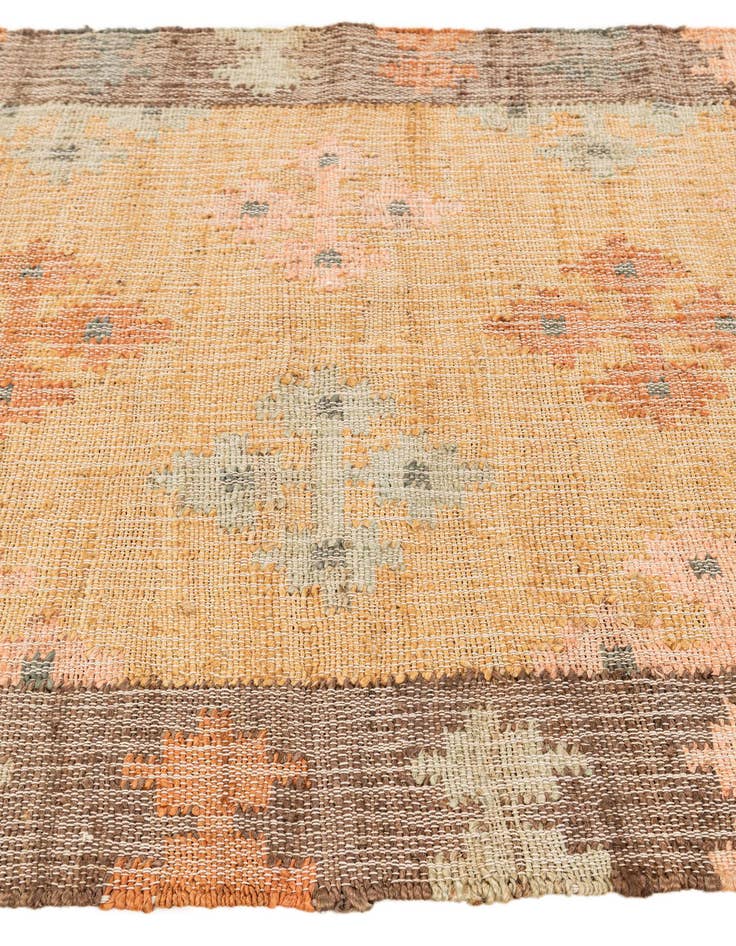 Detail image of 4' x 5' 9  Hand Woven Kala Handwoven Jute Rug