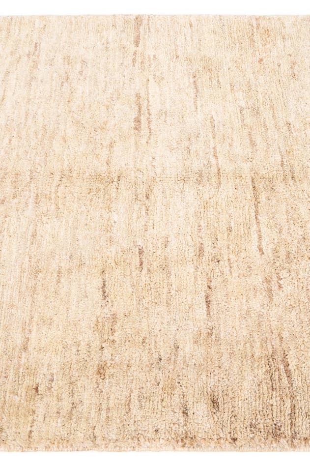 Detail image of 4' 7 x 6' 4 Hand Knotted Kashkuli Gabbeh Wool Rug