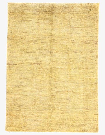 4' 7 x 6' 4 Hand Knotted Kashkuli Gabbeh Wool Rug
