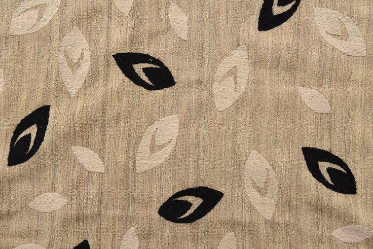 Detail image of 6' 8 x 8' 9 Hand Woven Kilim Modern Rug
