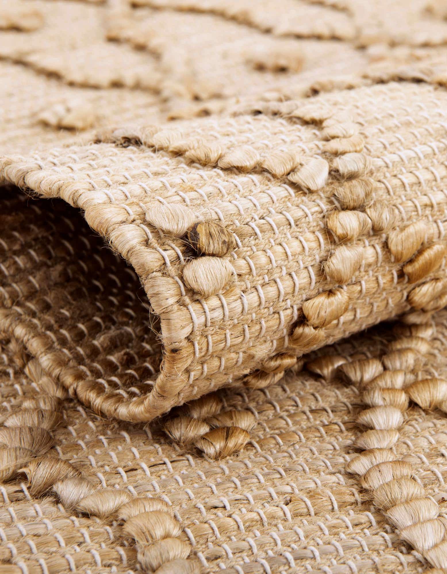 Custom Natural Hand Woven Larsa Jute Rug