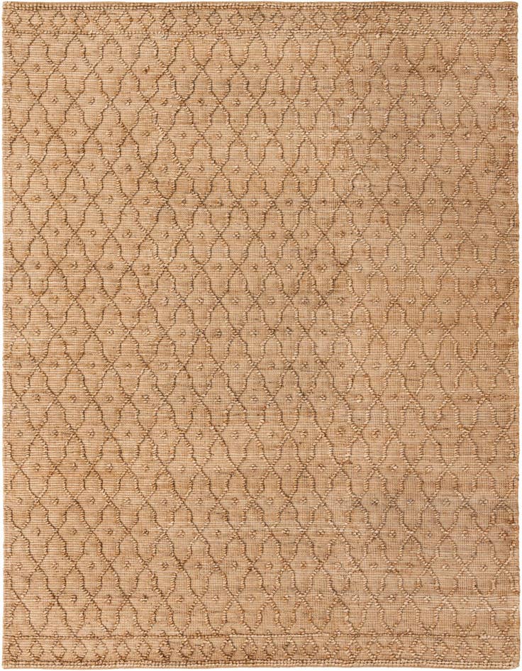 Detail image of 7' 10 x 10' Hand Woven Larsa Jute Rug