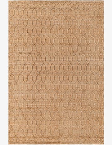 5' 3 x 8' Hand Woven Larsa Jute Rug