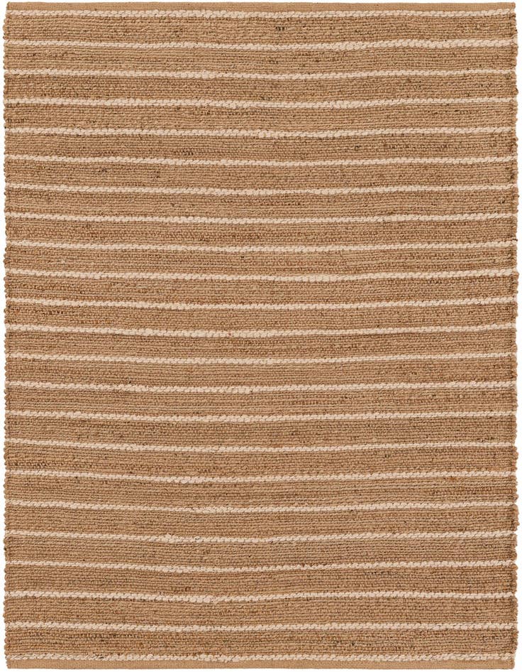 Detail image of 4' 1 x 6' 1 Hand Braided Laurel Handwoven Jute Rug