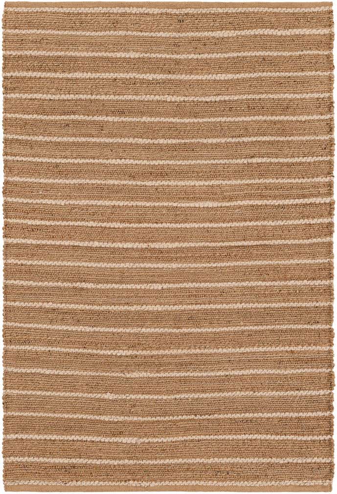 4' 1 x 6' 1 Hand Braided Laurel Handwoven Jute Rug