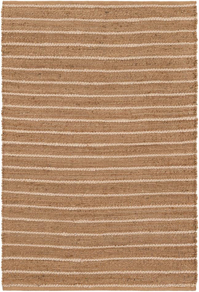 Detail image of 4' 1 x 6' 1 Hand Braided Laurel Handwoven Jute Rug