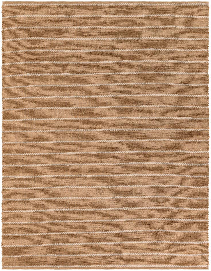 Detail image of 6' 1 x 9' Hand Braided Laurel Handwoven Jute Rug