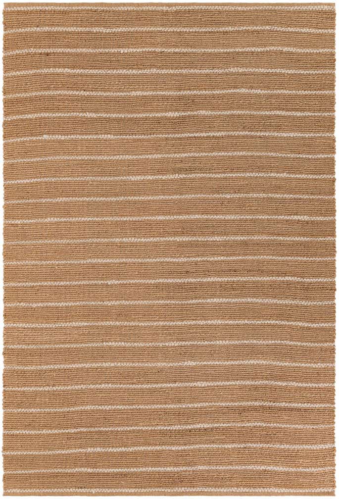 6' 1 x 9' Hand Braided Laurel Handwoven Jute Rug